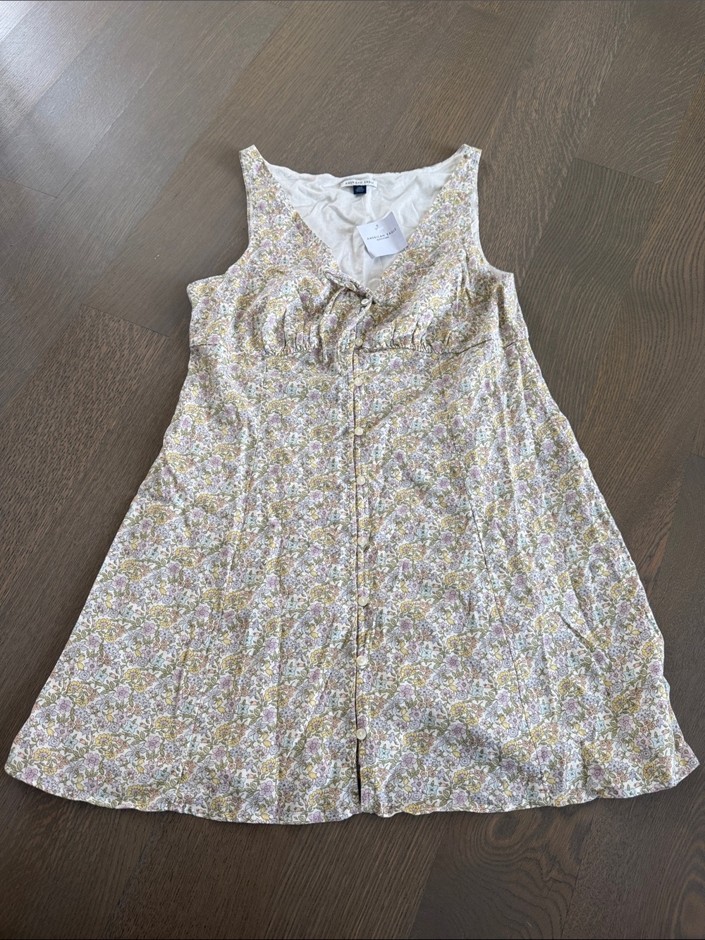 American Eagle multi colored floral mini dress